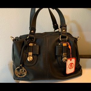 Black Michael Michelle (14” across, 8” down) Purse, New with Tags